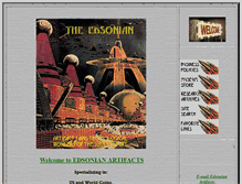 Tablet Screenshot of edsonian.com